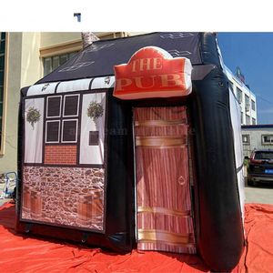 En gros bonne qualité Portable petit pub irlandais gonflable bar maison gonflables événement tente pour fête bateau aérien gratuit
