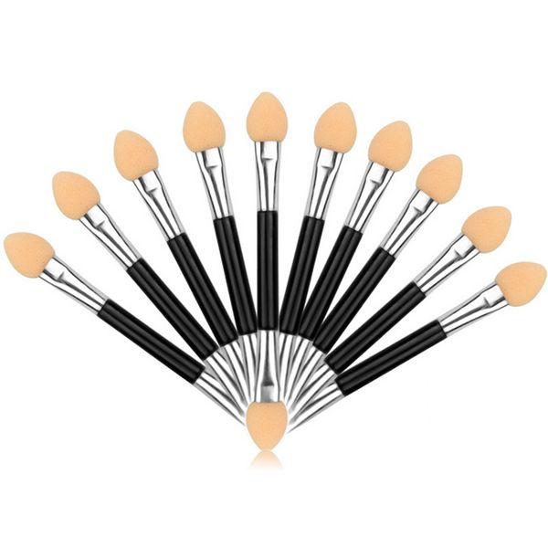 Vente en gros de haute qualité 7.7cm éponge double tête brosse fard à paupières bâton maquillage manucure Nail Art outil