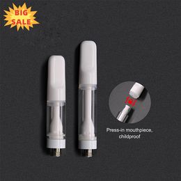 CARTRIDE DE VAPTEUR A13 de haute qualité de haute qualité ATOMIZEURS COILS Céramiques pour 0,5 1,0 2,0 gramme Refipillable Tip Toar Cell Huile Huile Cartouches avec ampoule