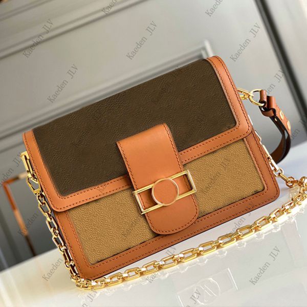 Venta al por mayor Bolso de moda de alta calidad Mujeres Clásico Sobre de cuero Cartera Diseñador de lujo Impreso Patrón Bolsa de hombro Bolsa de Cross-Cuerpo