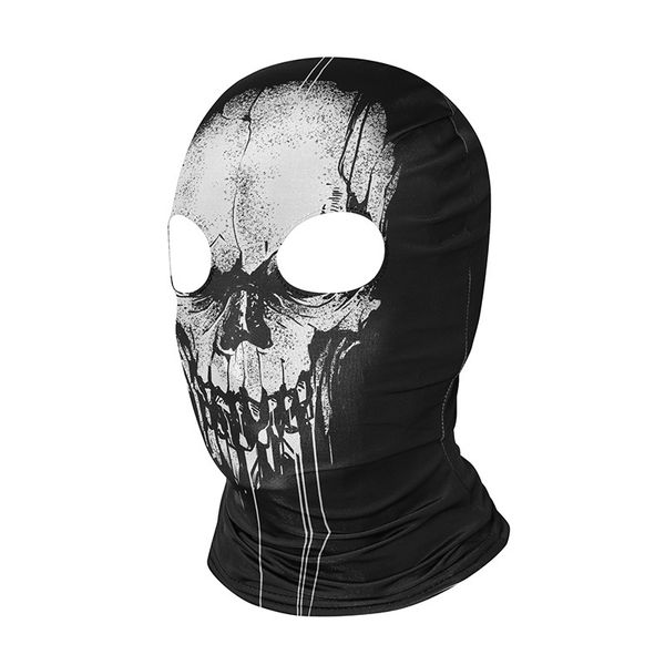 Venta al por mayor máscara de calavera de alta calidad casco de montar jefe táctico a prueba de viento bloqueador solar polvo divertido casco de motocicleta casco de Halloween