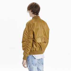 Venta al por mayor- ¡Alta calidad! Tour Elástico Manga larga Otoño Clásico Hombre Piloto Chaqueta de vuelo Abrigo Hombres Bomber Flying Outerwear1 Chaquetas para hombres