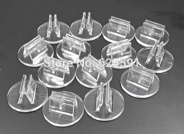 Wholesale-High quality transparent plastic stand for 2mm paper card, board game components