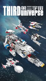 Groothandel HO Scale Building Kits Brand Kaish Space Wars Lepin Building Block Pak Puzzel Puzzle Spaceship Model Assembly Boys Toys 5 van kinderen 5 jaar