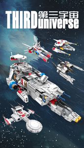 Gros Ho Échelle Kits de Construction Marque Kaish Space Wars Lepin bloc de construction Costume Enfants Puzzle Vaisseau Spatial Modèle Assemblée Garçons Jouets Âge 5