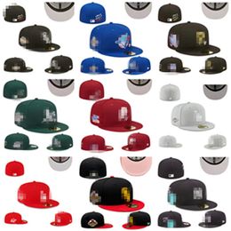 Casquettes de baseball unisexes Los Angeles, vente en gros, broderie Hip Hop pour adultes, plat, maille fermée, bonnets de soleil, 7-8