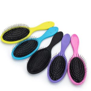 wholesale hot New Wet And Dry Hair Brush Hair Detangler Brush Massage Comb Airbags Combs For Wet Hair Shower