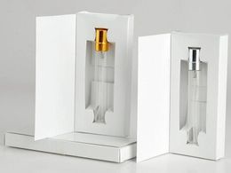 groothandel hot koop 500 stks 5ml lege glazen parfumfles met verstuiver en aanpasbare papieren dozen