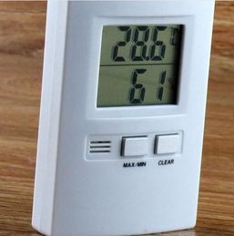 Groothandel-hot sales! Nieuwe digitale LCD-display temperatuur vochtigheid thermometer en hygrometer 15pcs