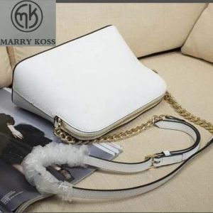 Groothandel Hot Verkoop PROMOTIE nieuwste modeontwerper PU lederen kruispatroon handtas ketting shell tas, schoudertas Messenger bag 225 MARRY KOSS MK