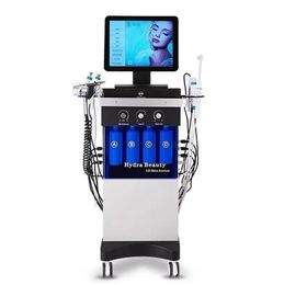 Hydro aqua aqua peel lifly lift diamant dermabrasion cutain cage oxygen water jet spa spa 14 in 1 hydra machine