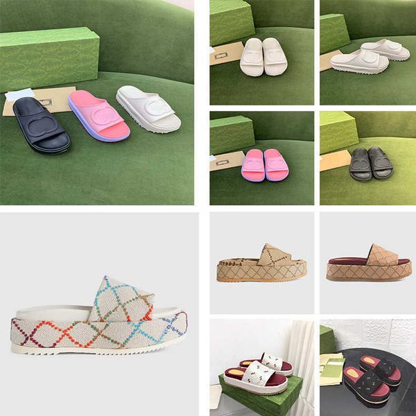 Venta al por mayor Italia Hombres Sandalias de diseñador Plataforma al aire libre Deslizadores Chaussures Jordens Sport Mujeres Luxurys Zapato DuNks Low des Chaussures Fashion Lady Flip Flops P84H