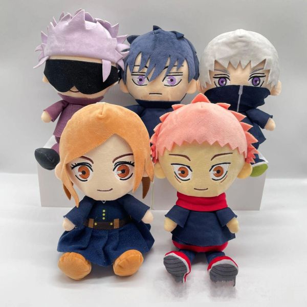 Venta al por mayor de muñecos de peluche de anime japonés Jujutsu Kaisen, juguetes de peluche, juegos para niños, regalo de actividad de la empresa Playmate, decoración interior