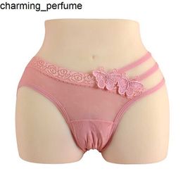 Gustage en gros de la masturbation mâle Bust entité en silicone Doll Femelle Femelle Moule Inversé Dual Channel Big Ass Fam