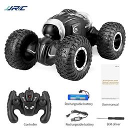 Groothandel JJRC kinderen dubbelzijdige stunt flip twist auto hoge snelheid klimmen off-road technologie jongen speelgoed vervorming afstandsbediening auto