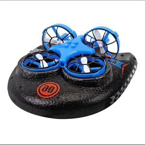 Venta al por mayor JJRC control remoto mar, tierra y aire tres en uno mini modelo no tripulado avión andador regalos de juguetes para niños