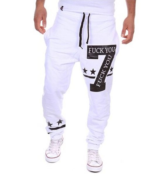 Gros-joggeurs 2016 hommes joggers impression numérique hommes pantalons mode homme sport pantalons de jogging pantalons de sport casual style urbain hommes pantalons