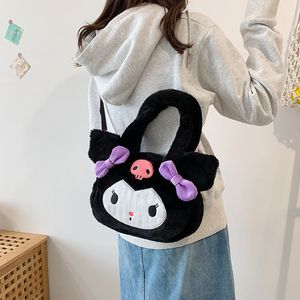 Sac en peluche kawaii en gros cannamoroll kuromi ma mélodie mignon sac à dos sac d'épaule