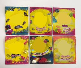 Groothandel Kinderpakket Zakken Cherry Blasters Hoofden Tropical Watermelon Hersluitbare tasverpakking Mylar Pack