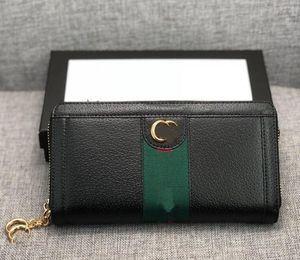 Top 7A Designer Luxury Zipper Wallet Dames Fashion Casual Coin Wallet Key Bag Credit Card Holder Hoge kwaliteit Visitekaarthouder Hot Sell