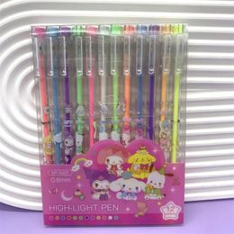 Название товара wholesale Глянцевая ручка Kuromi Big Ear Dog Pacha Dog Розовая ручка Melody Color Нейтральная ручка Код товара