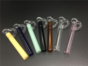 Groothandel Labs Hand Glas Pijpen Tabakspijp voor Roken Herb Aankoop L Glas Concentrate Tasters Olie Wax Rook Slaaps Pijpen