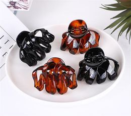 Groothandel grote grip octopus clip spider haar klauw kaakclips voor dikke zwarte bruin kd