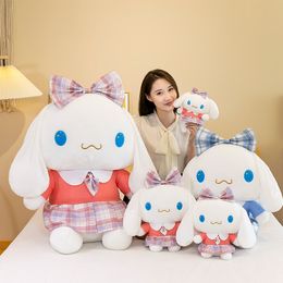 En gros grande taille jouets en peluche rouge et bleu Yugui chien poupée poupée enfant jeter oreiller cadeau décoration intérieure