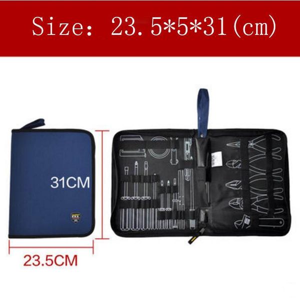 Gros-Grande taille Professional Electricians Tool Bag Hard Plate Kit tool bag Set Kit Bag Livraison gratuite