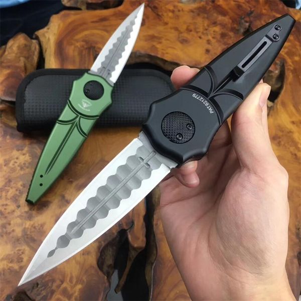 Venta al por mayor, el último cuchillo táctico DARK-PRO, interesante funda para acampar al aire libre BM 535 940 9400 edc