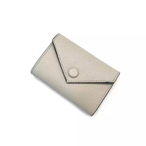 Groothandel lederen portemonnee voor vrouwen Multicolor Designer Korte Kaarthouder Women Purse Classic Zipper Pocket Victorine