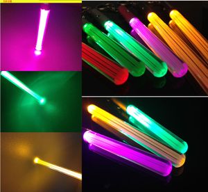 Groothandel LED Flashlight Stick Evenement Feestartikelen Sleutelhanger Mini Torch Aluminium Sleutelhanger Sleutelhanger Duurzaam Glow Pen Magic Wand Lightsaber Light