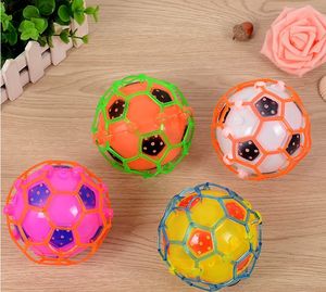 Iluminación LED Light Dance Jumping Football Music Bouncing Dancing Ball Niños Juguete divertido Crazy Magic Balls