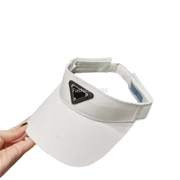 groothandel Brief Lege Dop Casual Zomer Vizier Zon heren ontwerpers Hoed Sport vrouwen Golf Tennis Outdoor Strand Hoofdband Snapback Honkbal