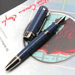 Groothandel limited edition schrijver Sir Arthur Conan Doyle Fountain Pen Special Explore Office School Writing Ink Pens met serienummer
