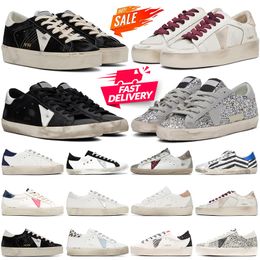 golden goose Chaussures causales Goldens hommes femmes Gooses baskets de créateur plate-forme dorée mode gooseity sale vieilles chaussures noir cuir baskets d'extérieur