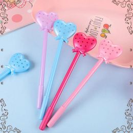 Groothandel Love Bow Gel Pens Set Ins Wind Girl Heart Cute for Students Kawaii Stationery