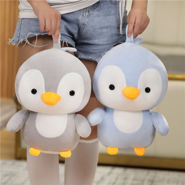 Jouets en peluche pingouin pour Couple, Animal en peluche, oreiller de câlin, poupées pingouin douces et mignonnes, cadeau de noël pour bébé fille, vente en gros