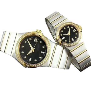 Groothandel Lover's Watch 28mm 38 mm Womens Watches for Man Jubilee Ladies Fashion Women's Gold Polshorwatch Nieuwe ontwerper Montre