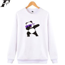 Vente en gros- Dabbing Aminals Sweatshirt Funny Print Fashion Style Pour Hommes Hoodies Et Sweatshirts Hip Hop Plus XXS-4XL