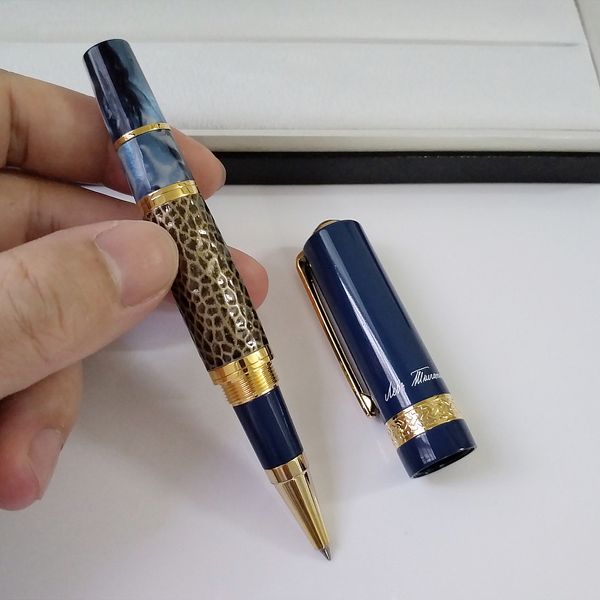 Wholesale Luxurs Limited Leo Tolstoy Writer Edition Signature Ballpoint / Roller Ball Pen Office Stationery Fine Refill stylos Cadeau