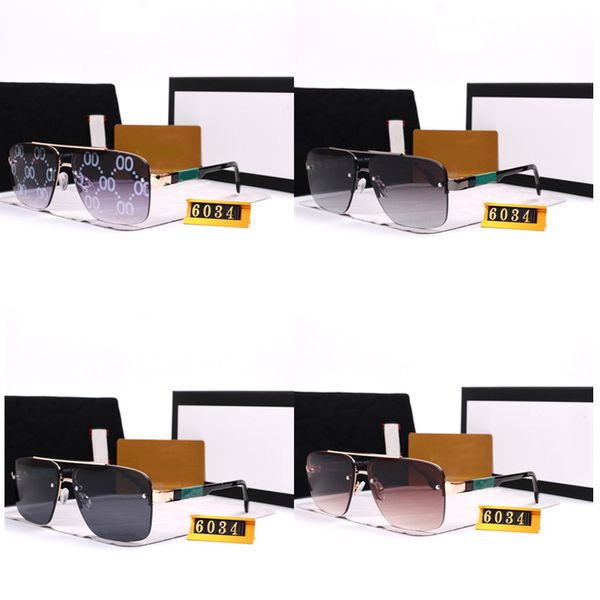 Gafas de sol de diseñador de lujo para mujeres Gafas de gafas para mujeres Lente Unisex Alta calidad
