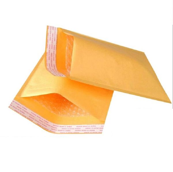 En gros Mailers Enveloppes rembourrées Sacs d'expédition en papier 11X13cm Fabricant Sacs à bulles Kraft Sac express Emballage Sacs d'expédition