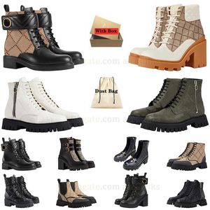 wholesale Bottes Martin pour femmes Botte à lacets en cuir haut Plateforme haute Bottes du désert Bottines de travail Fermeture à glissière en caoutchouc Bottines de mode Oxford hiver Chaussure de neige