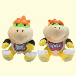 Groothandel Mary Series Bowser Jr. Pluche beeldje 2 Koopa BB Fire Dragon Kid kinderspel Playmate