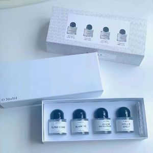 Vente en gros hommes femmes 30 ml 4 pièces ensemble Byredo Parfum parfum vaporisateur Bal d'Afrique Gypsy Water Mojave Ghost Blanche 6 sortes Parfum Haute qualité Parfum livraison rapide