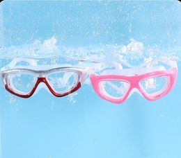 wholesale hombres mujeres gafas de marco grande tapón para los oídos a prueba de agua tecnología antivaho fuerte adherencia antivaho natación glasse yakuda tienda en línea local