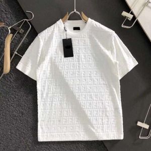 Venta al por mayor para hombre camisa de polo casual camiseta de diseñador letra 3d jacquard botón camisetas hombres mujeres camiseta de negocios camiseta de manga corta sudadera jersey de algodón de lujo