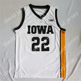 En gros, hommes Final Four Jerseys 4 Indiana Women College Basketball Iowa Hawkeyes 22 Caitlin Clark Jersey Home Away Yellow Blanc Navy Men de la marine jeune fille