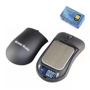 groothandel Mini Mouse Type Elektronische Weegschaal Draagbare Sieraden Schaal Hoge Precisie Pocket Bakweegschaal Weegschaal 200g / 0,01g Beste kwaliteit